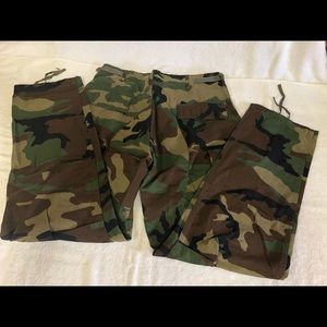 NEW Men’s Camo Cargo combat pants